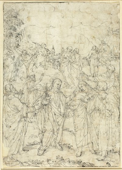 Cristo y los Apóstoles de Johann Mathias Kager