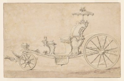 Diseño para un Cabriolet de Johann Michael Hoppenhaupt II