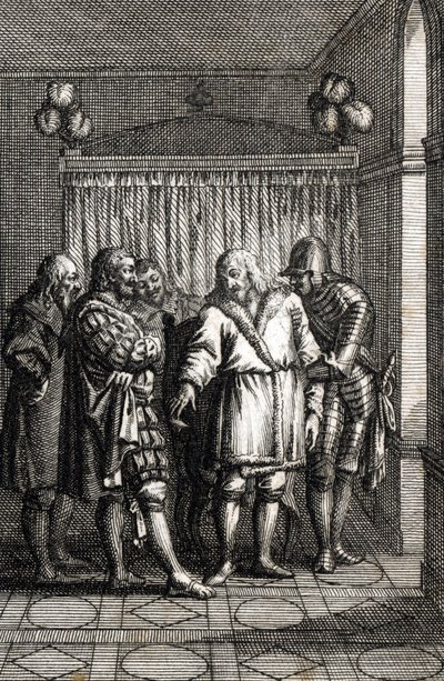 El emperador Rodolfo I de Habsburgo decide en su último viaje a Speyer de Johann Michael Mettenleiter