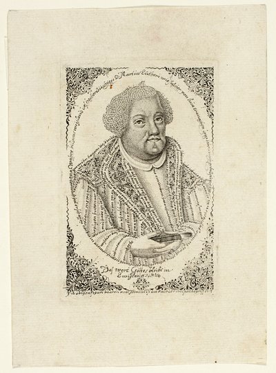 Martín Lutero de Johann Michael Puchler