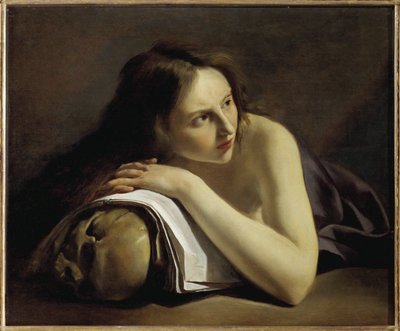 María Magdalena penitente (pintura sobre lienzo) de Johann Moreelse