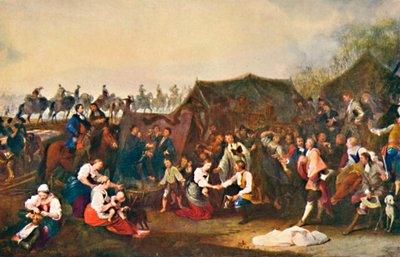 Una boda en el campamento de Johann Moritz Rugendas