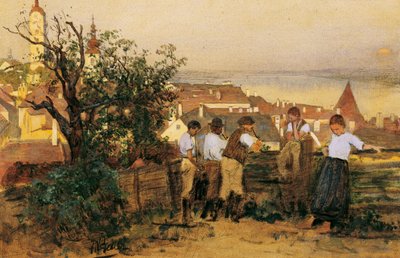 Desde Stein an der Donau de Johann Nepomuk Geller