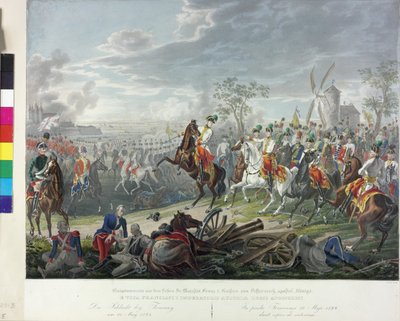 Batalla de Tournaisian 1794 de Johann Nepomuk Hoechle