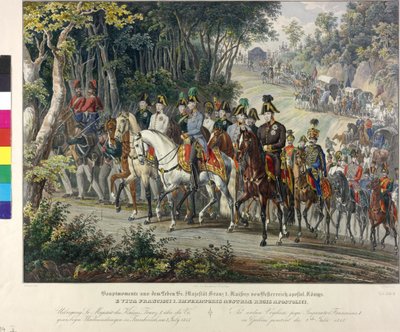 Cabalgata por los Vosgos 1815 de Johann Nepomuk Hoechle