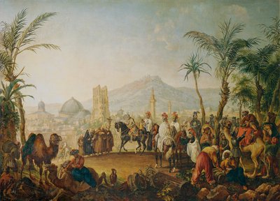 Cruzados (Godofredo de Bouillon) de Johann Nepomuk Höchle