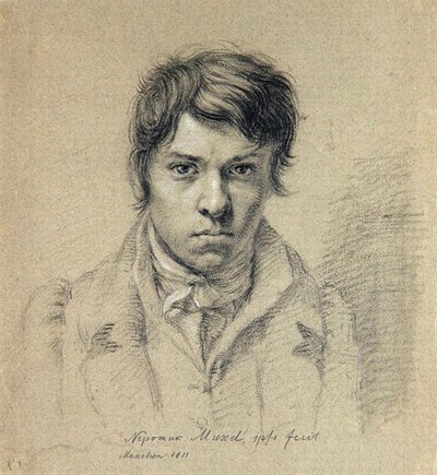 Autorretrato de Johann Nepomuk Muxel