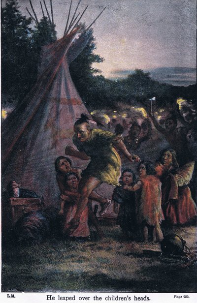 Saltó sobre las cabezas de los niños de Johann Nepomuk Schonberg