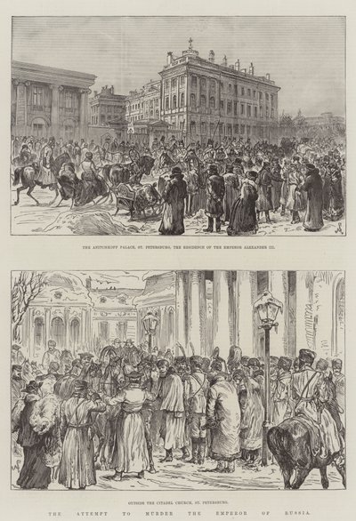 El Intento de Asesinato del Emperador de Rusia de Johann Nepomuk Schonberg