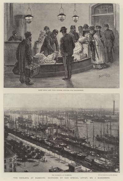 El cólera en Hamburgo de Johann Nepomuk Schonberg