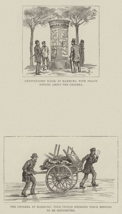 El cólera en Hamburgo de Johann Nepomuk Schonberg