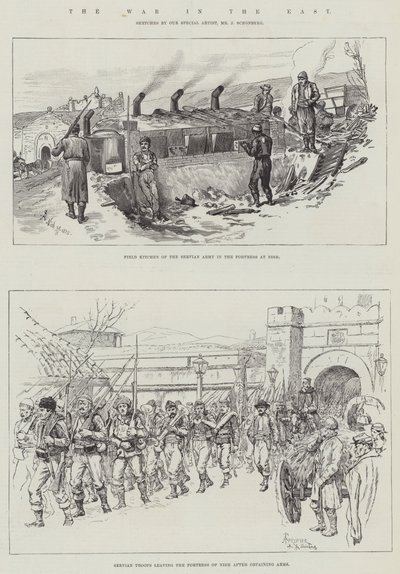 La guerra en el Este de Johann Nepomuk Schonberg