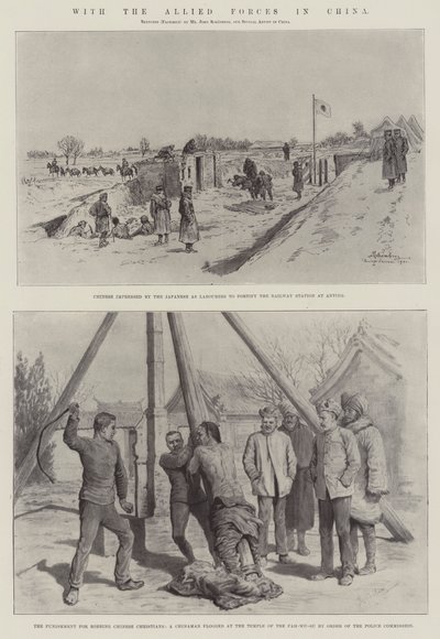 Con las Fuerzas Aliadas en China de Johann Nepomuk Schonberg