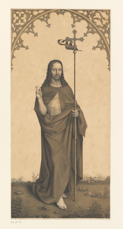 Cristo con el personal
Obras de la colección de los hermanos Boisserée (título de la serie)
Galerie des Frères Boisserée (título de la serie) de Johann Nepomuk Strixner