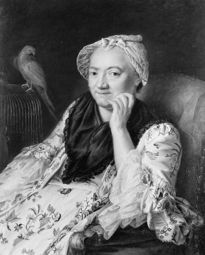 Retrato de una mujer de Johann Nikolaus Grooth