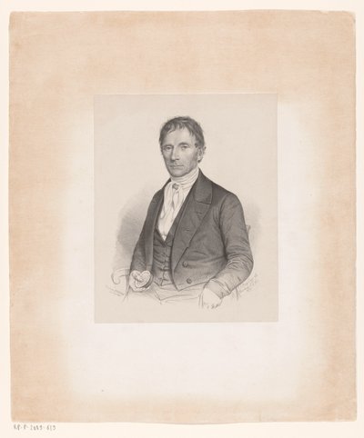 Retrato del baronet Hugo van Beresteyn de Johann Peter Berghaus