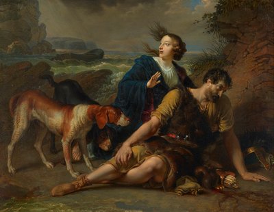 Arindal y Daura de Johann Peter Krafft