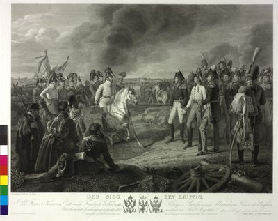 Batalla de Leipzig de Johann Peter Krafft