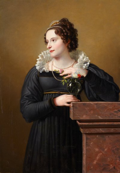 Retrato de Florentina Troclet-Fautz de Johann Peter Krafft