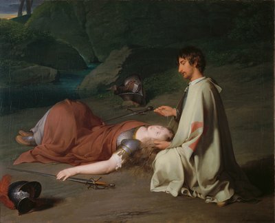 bautismo de clorinden de Johann Peter Krafft