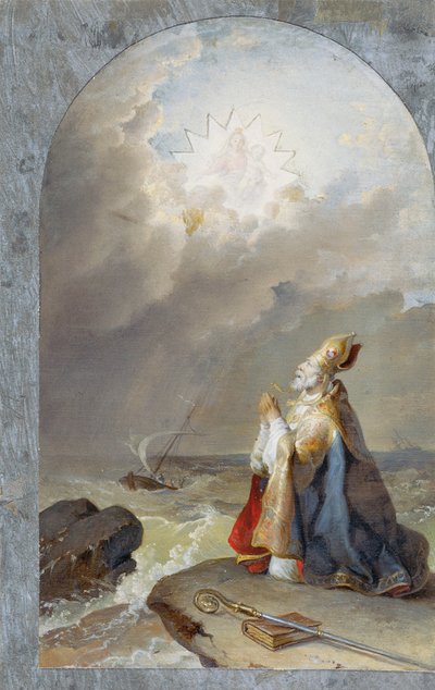 Allí San Espiridón de Johann Peter Krafft