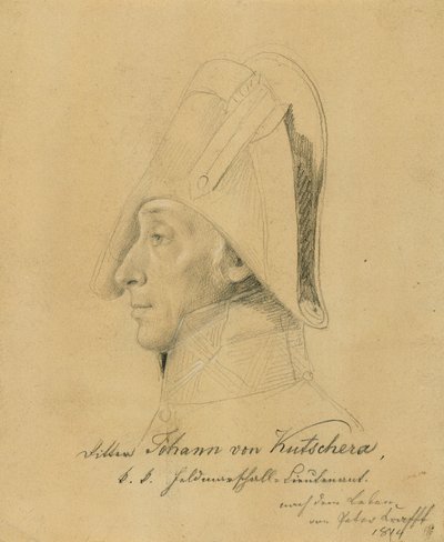 Mariscal de campo Johann Ritter von Kutschera de Johann Peter Krafft