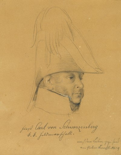 Príncipe Carl von Schwarzenberg de Johann Peter Krafft