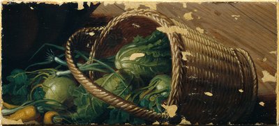 Cesta de verduras (fragmento) de Johann Peter Krafft