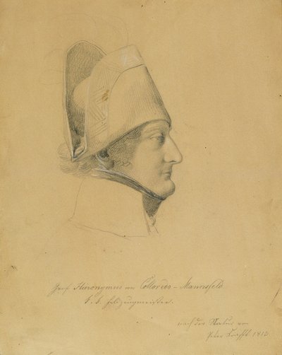 Conde Hieronymus von Colloredo-Mannsfeld de Johann Peter Krafft