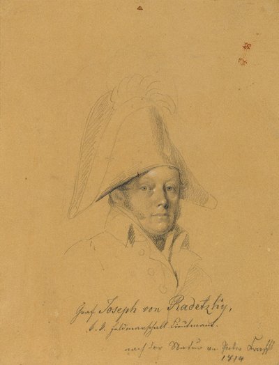 Conde Joseph von Radetzky de Johann Peter Krafft