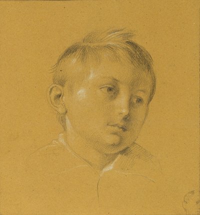 cabeza de un niño de Johann Peter Krafft