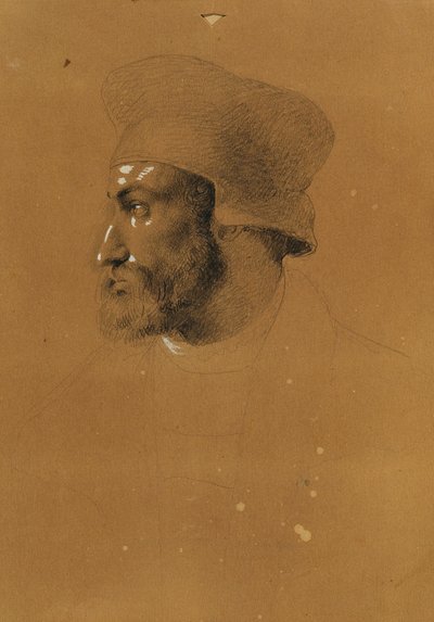 Estudio principal para "Fausto" de Johann Peter Krafft