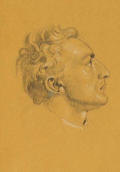 Estudio principal para "Regreso del emperador Franz de Pressburg" de Johann Peter Krafft