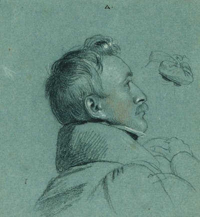 Estudio principal para "Regreso del emperador Franz de Pressburg" de Johann Peter Krafft