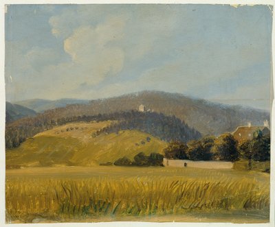 paisaje cerca de Baden de Johann Peter Krafft