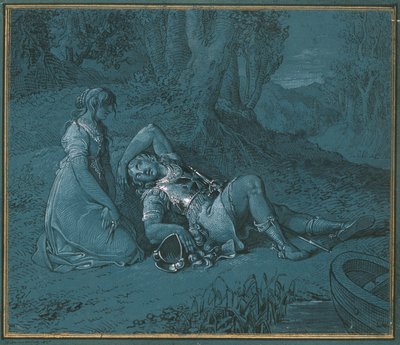 Rinaldo y Armida - El amor de Armiden de Johann Peter Krafft