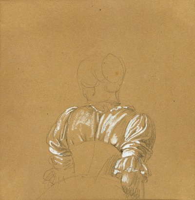 Boceto de una niña para la "Escena de la lucha tirolesa por la libertad" de Johann Peter Krafft