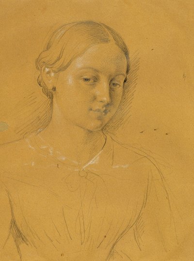 estudio de una niña de Johann Peter Krafft