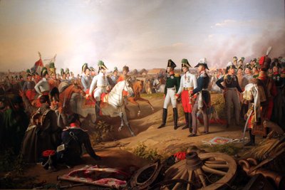 Declaración de victoria tras la batalla de Leipzig, 1813 de Johann Peter Krafft