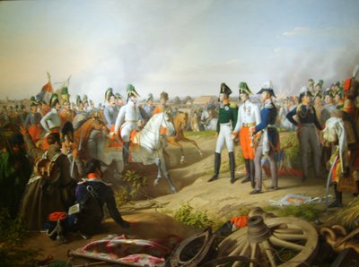 Declaración de victoria tras la batalla de Leipzig, 1813 de Johann Peter Krafft