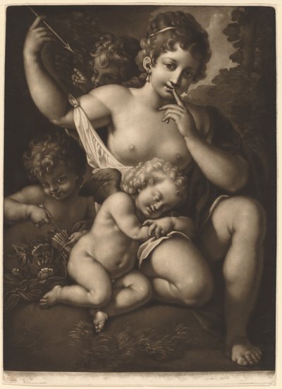 Venus y Amor de Johann Peter Pichler