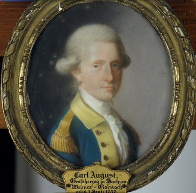 Carl August, Gran Duque de Sajonia-Weimar-Eisenach, 1780 de Johann Philipp Bach