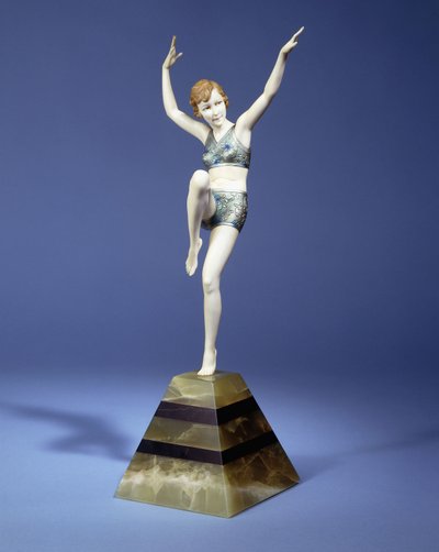 Bailarina de Playa, c.1935 de Johann Philipp Ferdinand Preiss