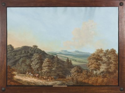 Coburg o Turingia: "Bei Coburg nach den Gleichens bergen hin" de Johann Rauscher