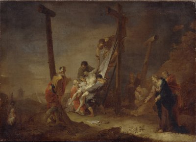 El Descendimiento de la Cruz de Johann Rosso Januarius Zick
