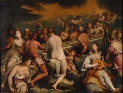 La Fiesta de los Dioses de Johann Rottenhammer