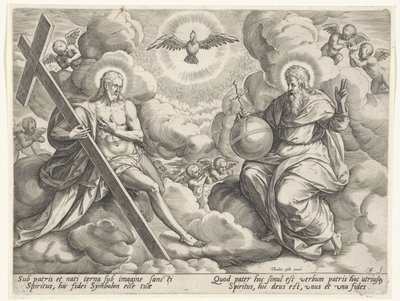 La Santísima Trinidad en las Nubes de Johann Sadeler (I)