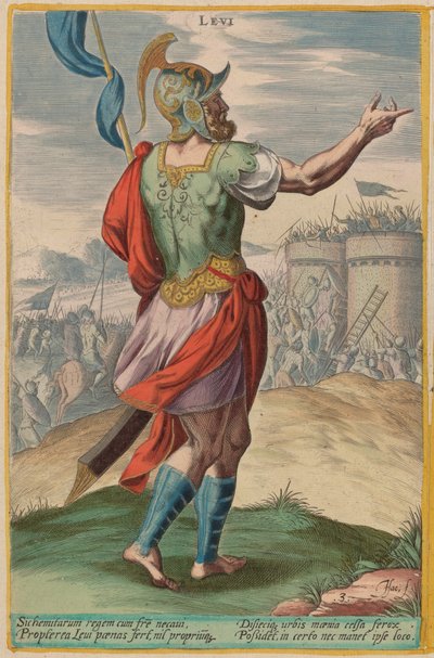 Levi, c. 1585 de Johann Sadeler I