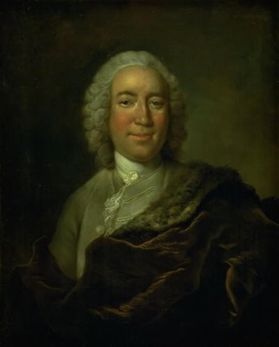 Gerhard Morell, guardián del Kunstkammer real danés de Johann Salomon Wahl