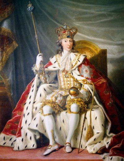 Retrato de Cristiano VI de Dinamarca (Copenhague de Johann Salomon Wahl